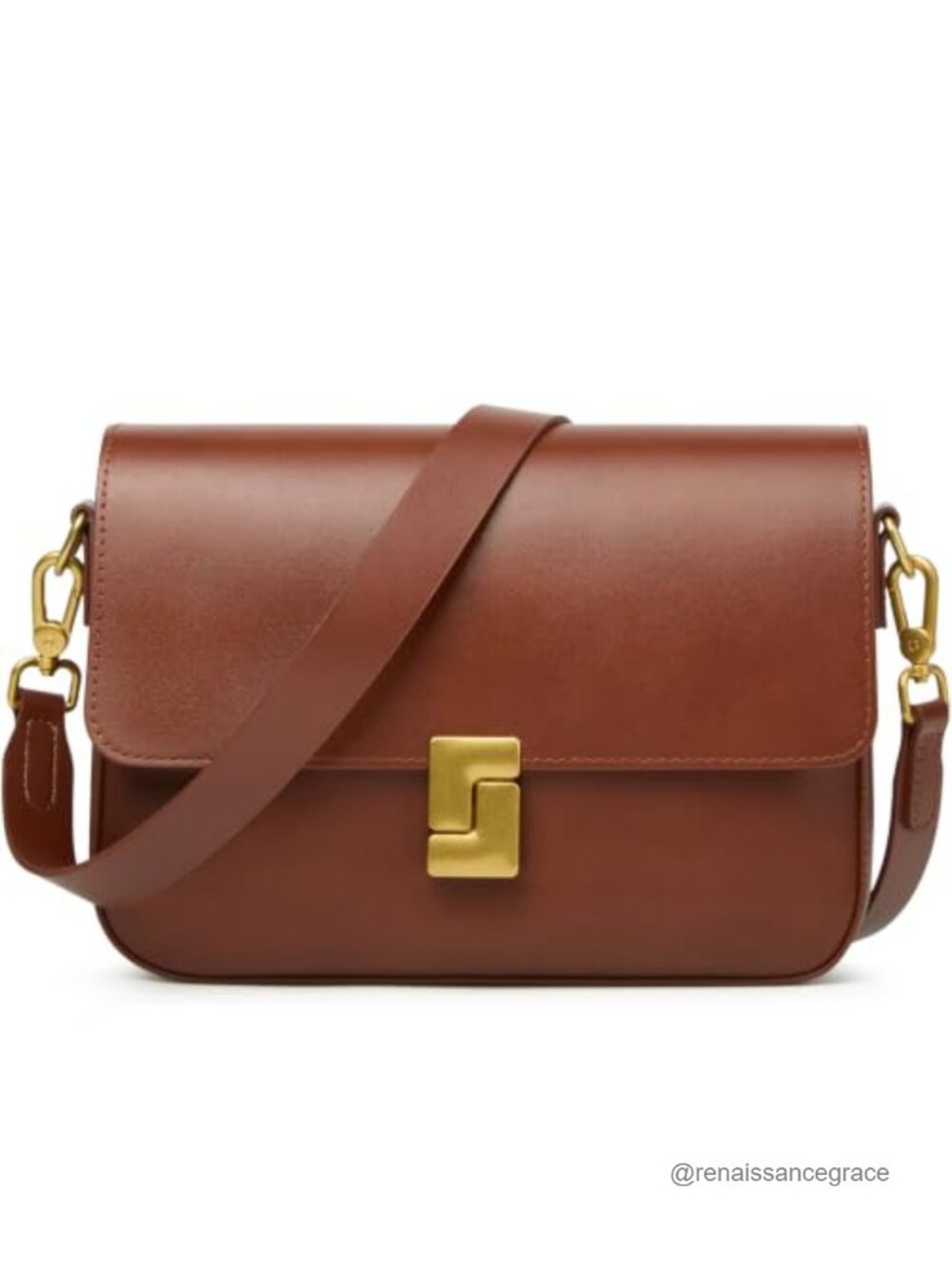 Genuine Leather Small Shoulder Bag Women 3 Ways Lightweight Purse